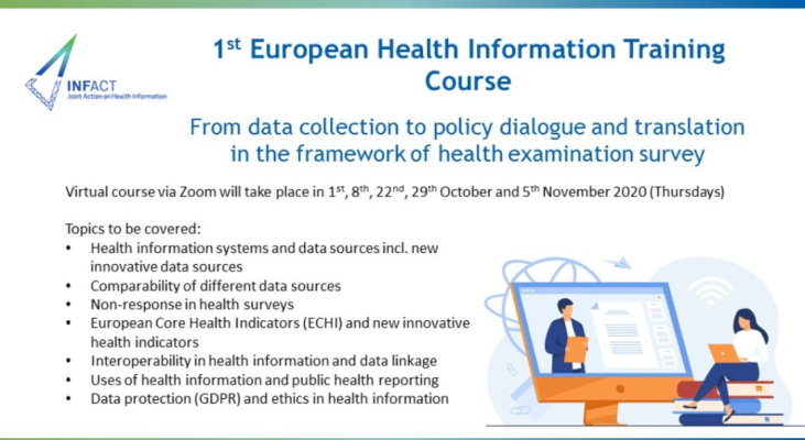 1st European School on Health Information organized by InfAct Joint Action
